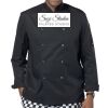 Long Sleeve Chef's Jacket (BK) Thumbnail