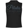Women's high neck crop vest Thumbnail