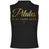 Women's high neck crop vest Thumbnail